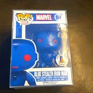 Blue stealth iron. Man #04